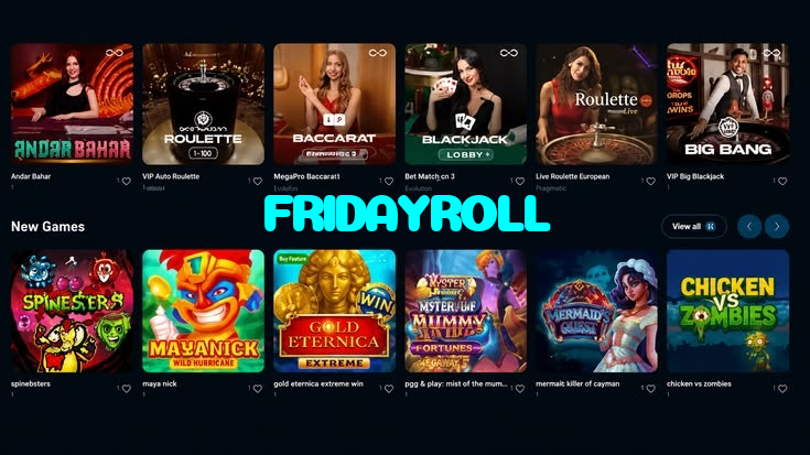available types of FRIDAYROLL bet including pre-match live express and system bets